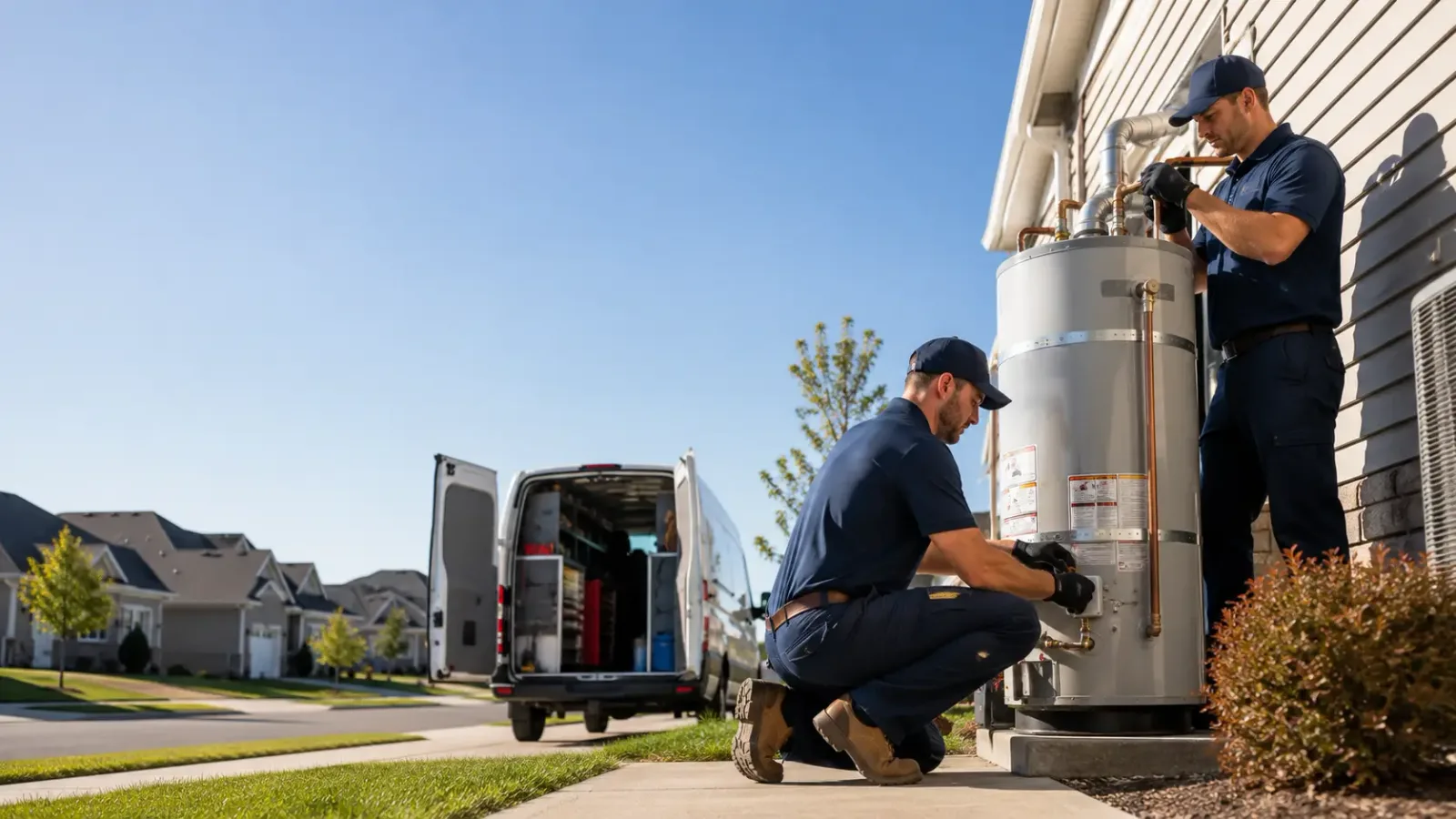 Water Heater Installation in Victoria, MN